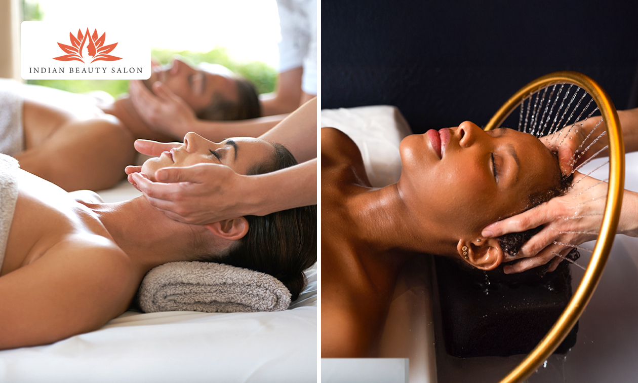 Voor 2 personen: duomassage + head spa of hydrofacial (60 min)