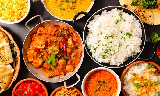 Dîner indien en 2 ou 3 services à la carte