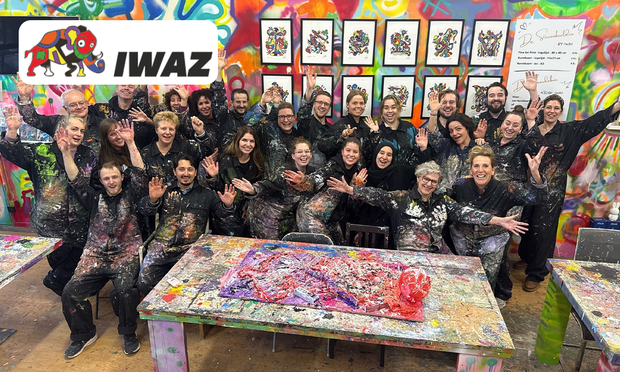 Workshop naar keuze bij Iwaz Art