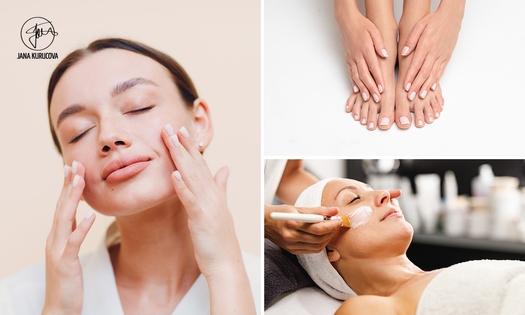 Gelaatsbehandeling naar keuze + manicure- of pedicurebehandeling (60 min)