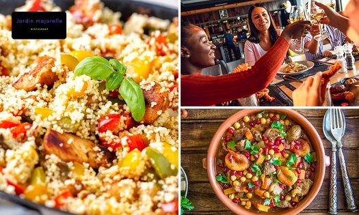 Lunch en 2 services ou menu en 3 services à la carte + mise en bouche à Liège