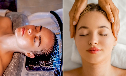 Japanese head spa-aromamassage (60 min)