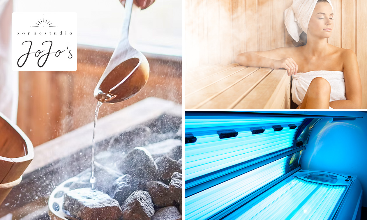 Sauna en/of zonnebankbezoek naar keuze Sauna en/of zonnebankbezoek naar keuze