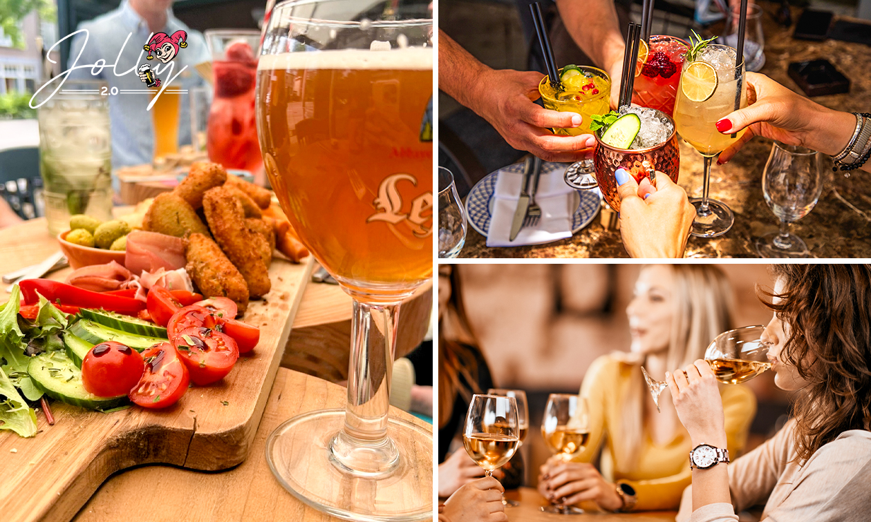 Bier-, wijn- of cocktailproeverij