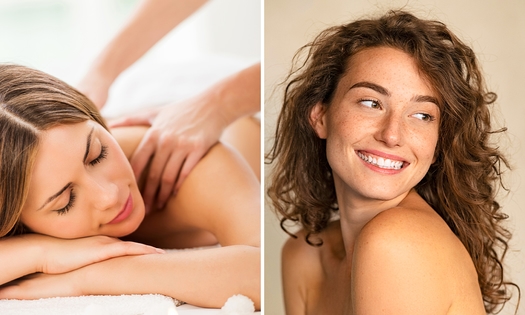 Soin du visage lifting régénérant (45 min) + massage du dos (25 min) près de Charleroi