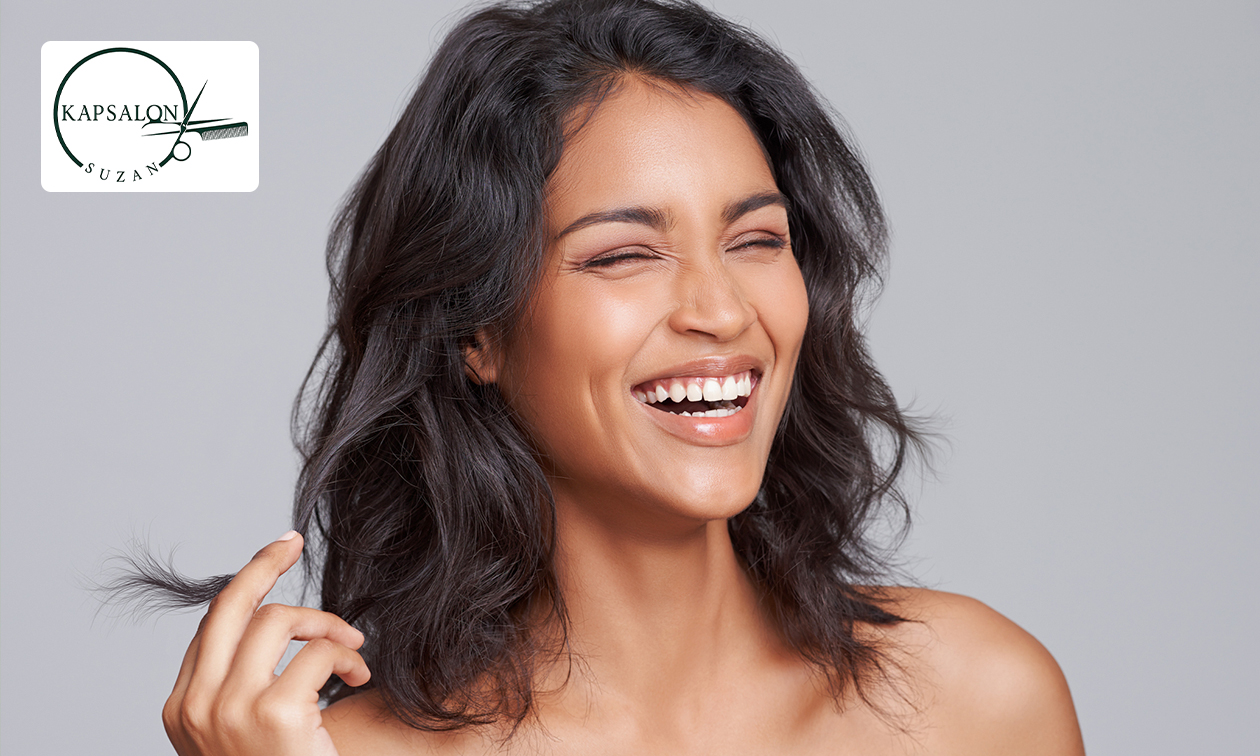 Kappersbehandeling voor kort, halflang of lang haar