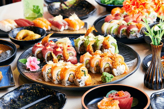 Sushi ad libitum hos Kasai
