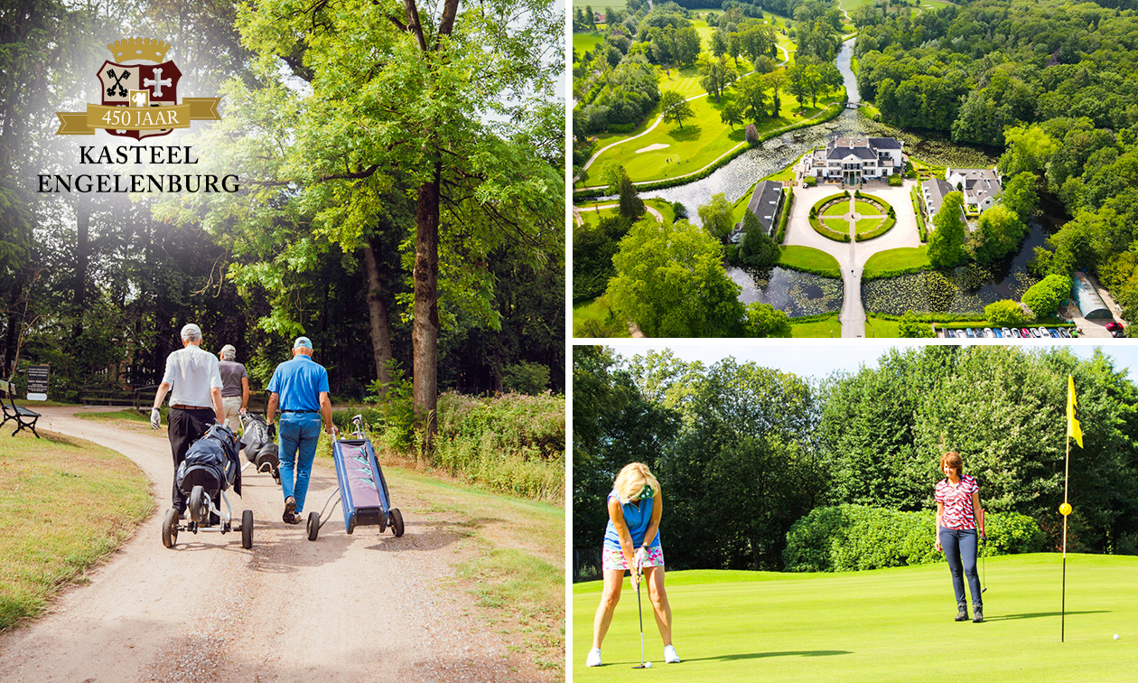 9 of 18 holes golfen bij Kasteel Engelenburg
