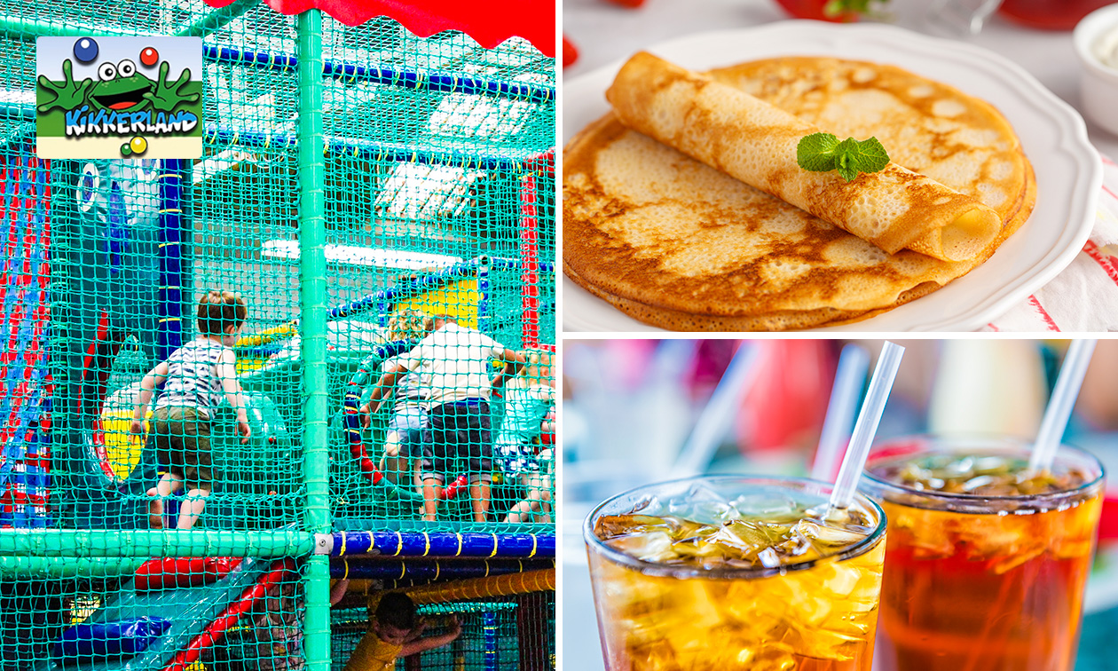 Entree binnenspeeltuin + gerecht + drankje Entree binnenspeeltuin + gerecht + drankje