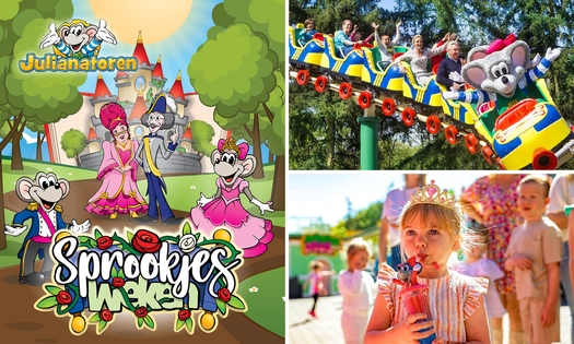 Entrée aux Semaines des contes de fées au parc d'attractions pour enfants Julianatoren
