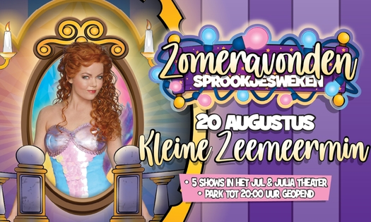 Eintritt Die kleine Meerjungfrau am 20. August im Kinderfreizeitpark Julianatoren