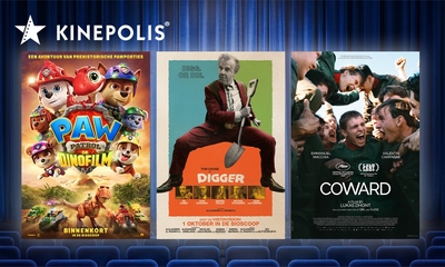 Bioscoopticket voor Kinepolis in België