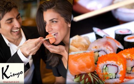 All-You-Can-Eat sushi (2 uur) + zalmschotel All-You-Can-Eat sushi (2 uur) + zalmschotel