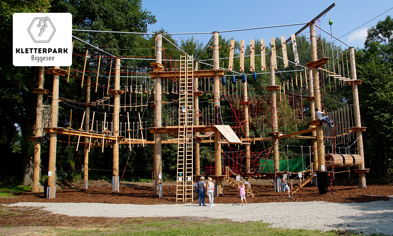 Eintritt Kletterpark Biggesee (3 Stunden)