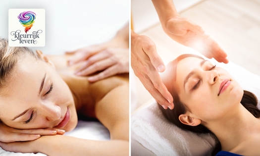 Reikibehandeling (45 min), energetische massage (60 min) of coaching voor vrouwen (60 min)