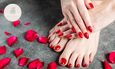 Manicure- en/of pedicurebehandeling + gellak (45 of 60 min)