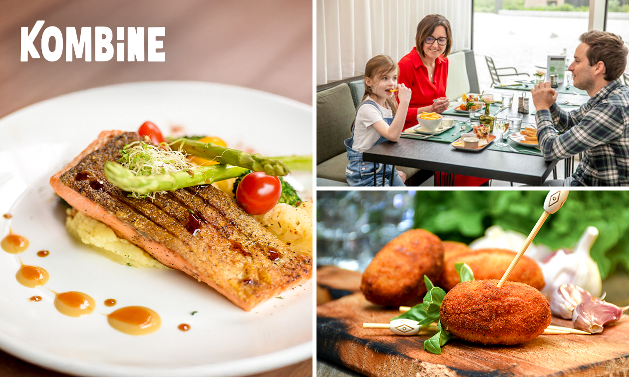 3-gangenlunch of -diner à la carte nabij de haven van Antwerpen