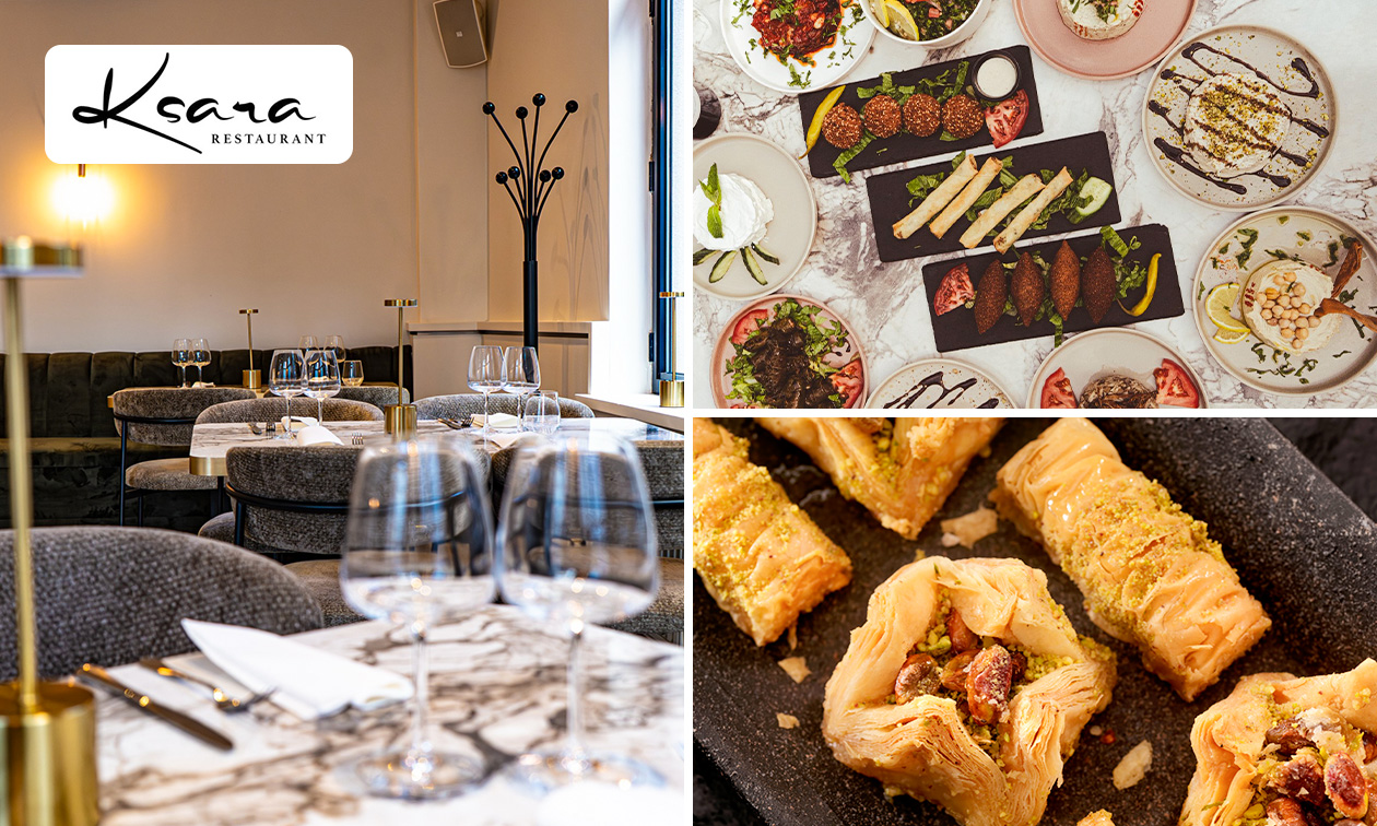 Menu libanais du chef ou végétarien près de Louvain