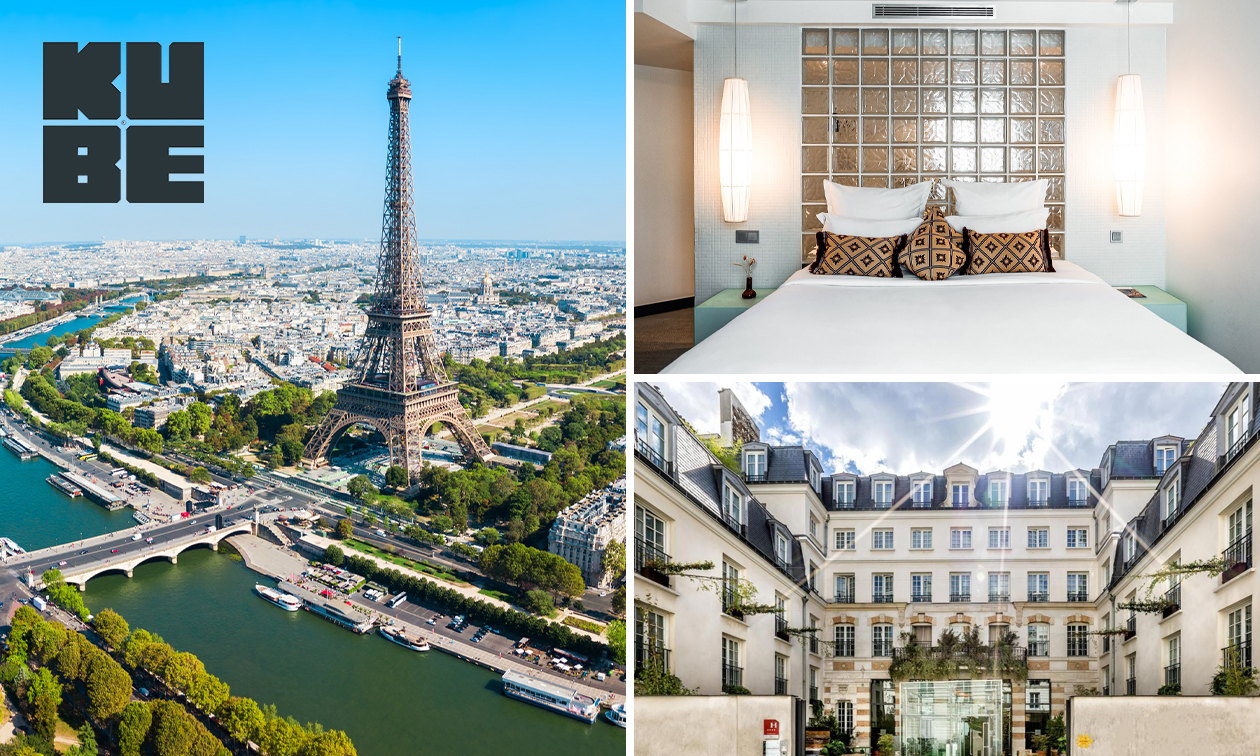 Nuit pour 2 + petit-déjeuner + verre de bienvenue + check-out tardif au cœur de Paris