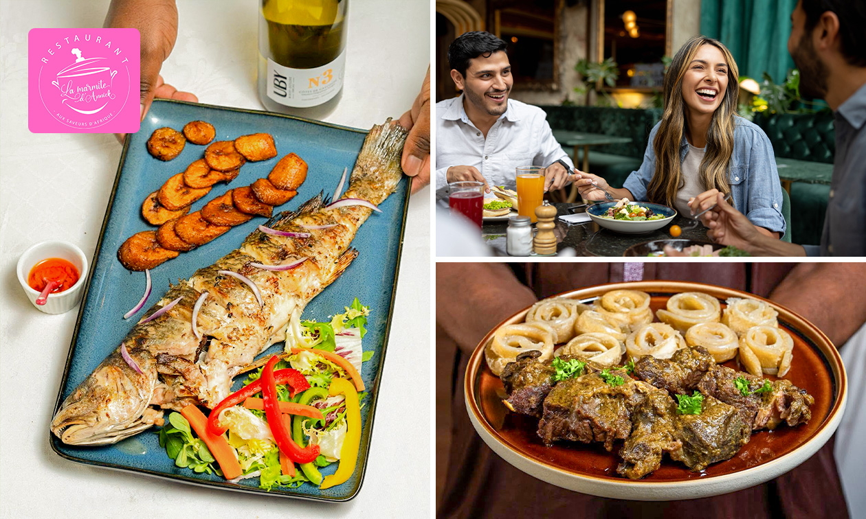 Menu en 3 services au choix au coeur de Valenciennes