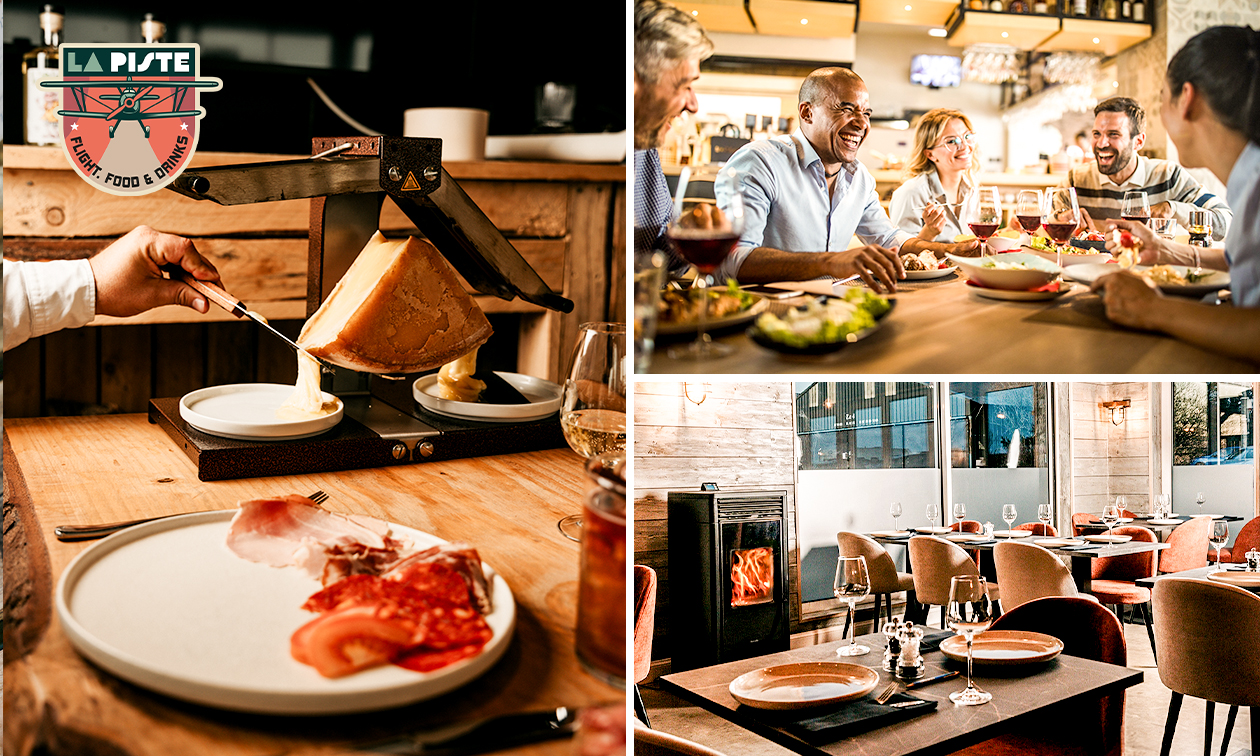 Menu de montagne en 2 services au choix au restaurant La Piste