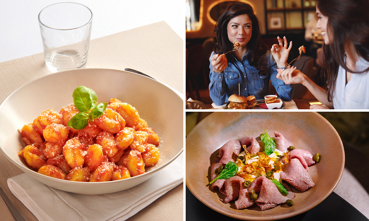 Menu en 2 ou 3 services à la carte près de Charleroi