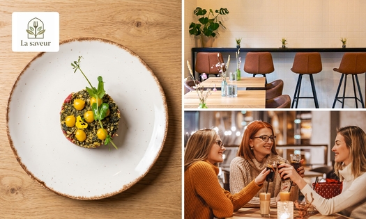 2- of 3-gangendiner à la carte bij La Saveur