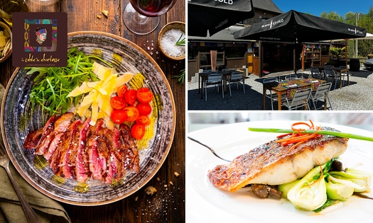 Menu en 2 ou 3 services à la carte près de Sambreville