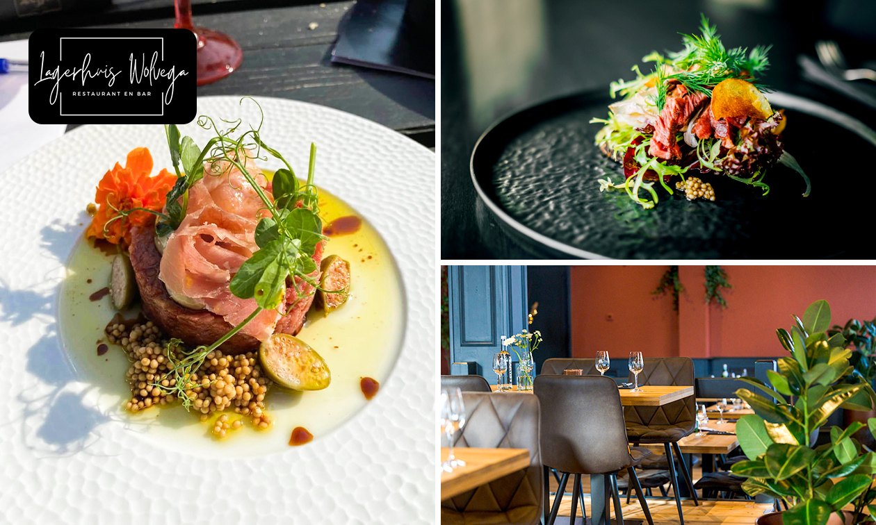 3-, 4- of 5-gangendiner van de chef bij Lagerhuis Wolvega