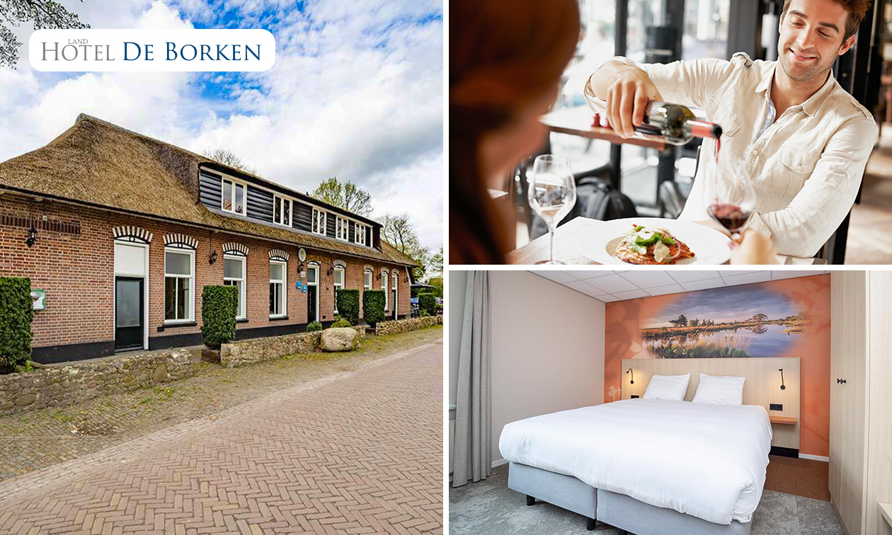 Overnachting(en) voor 2 + ontbijt + hoofdgerecht van Fletcher's keuzemenu