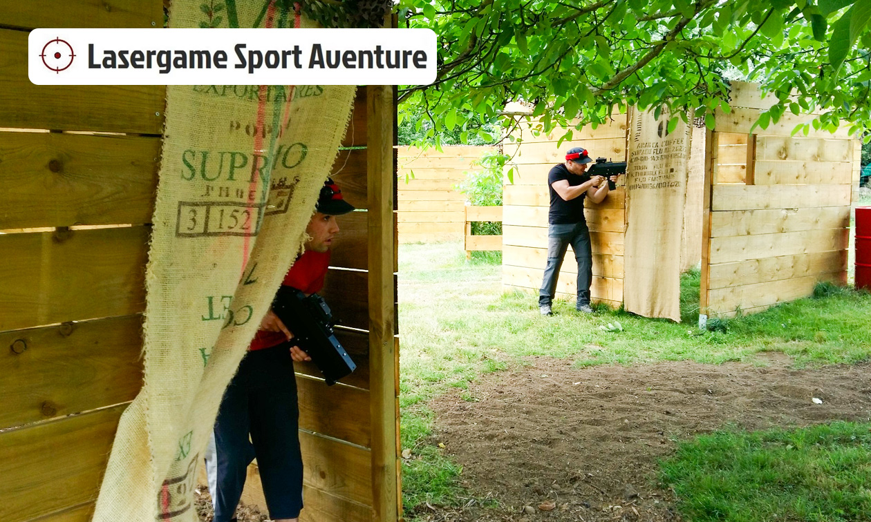 2 ou 3 parties de Laser Game (20 min) près de Mons