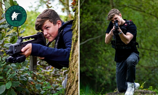 Lasergamen (1,5 of 2u) + begeleiding