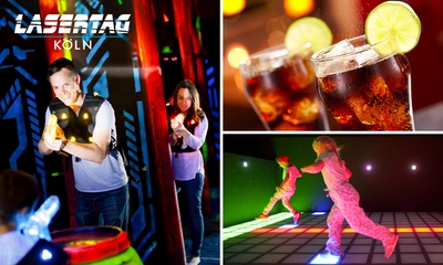 Lasertag (60 oder 120 Min.) oder Pixel Game + Getränk + opt. Membercard