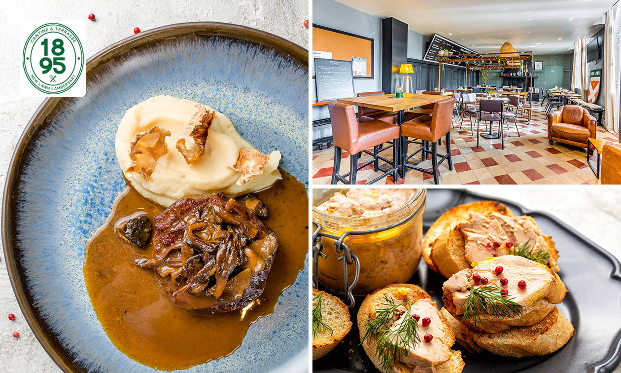 Menu en 2 ou 3 services à la carte près de Lille