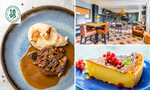 Menu en 2 ou 3 services à la carte près de Lille