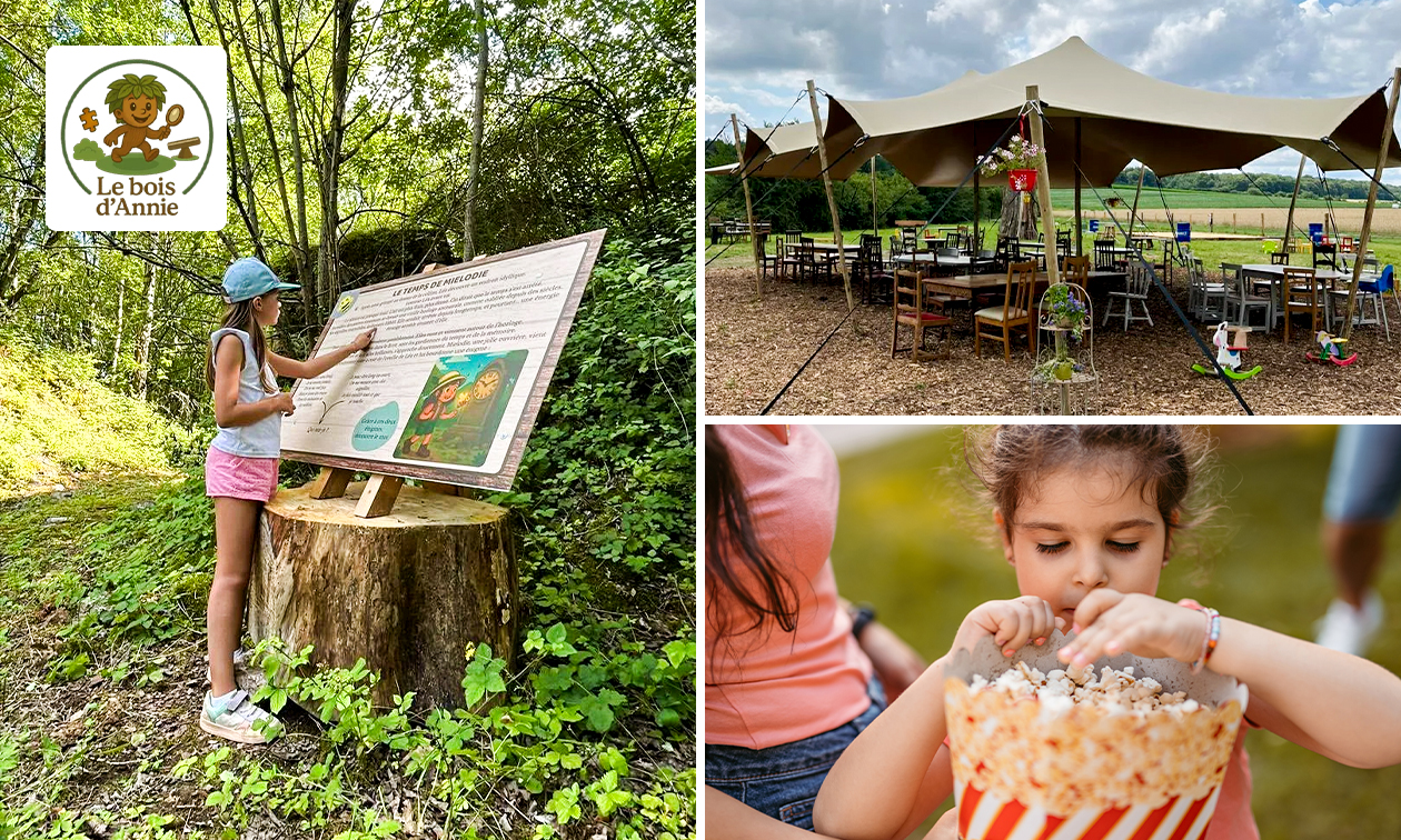 Entrée pour un parcours ludique + sachet de popcorn près de Charleroi