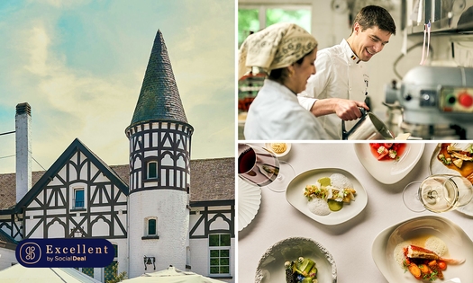 Menu gastronomique en 4 ou 6 services près de Renaix