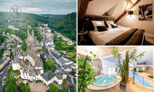 Overnachting voor 2 + spa + late check-out + evt. diner in Luxemburg