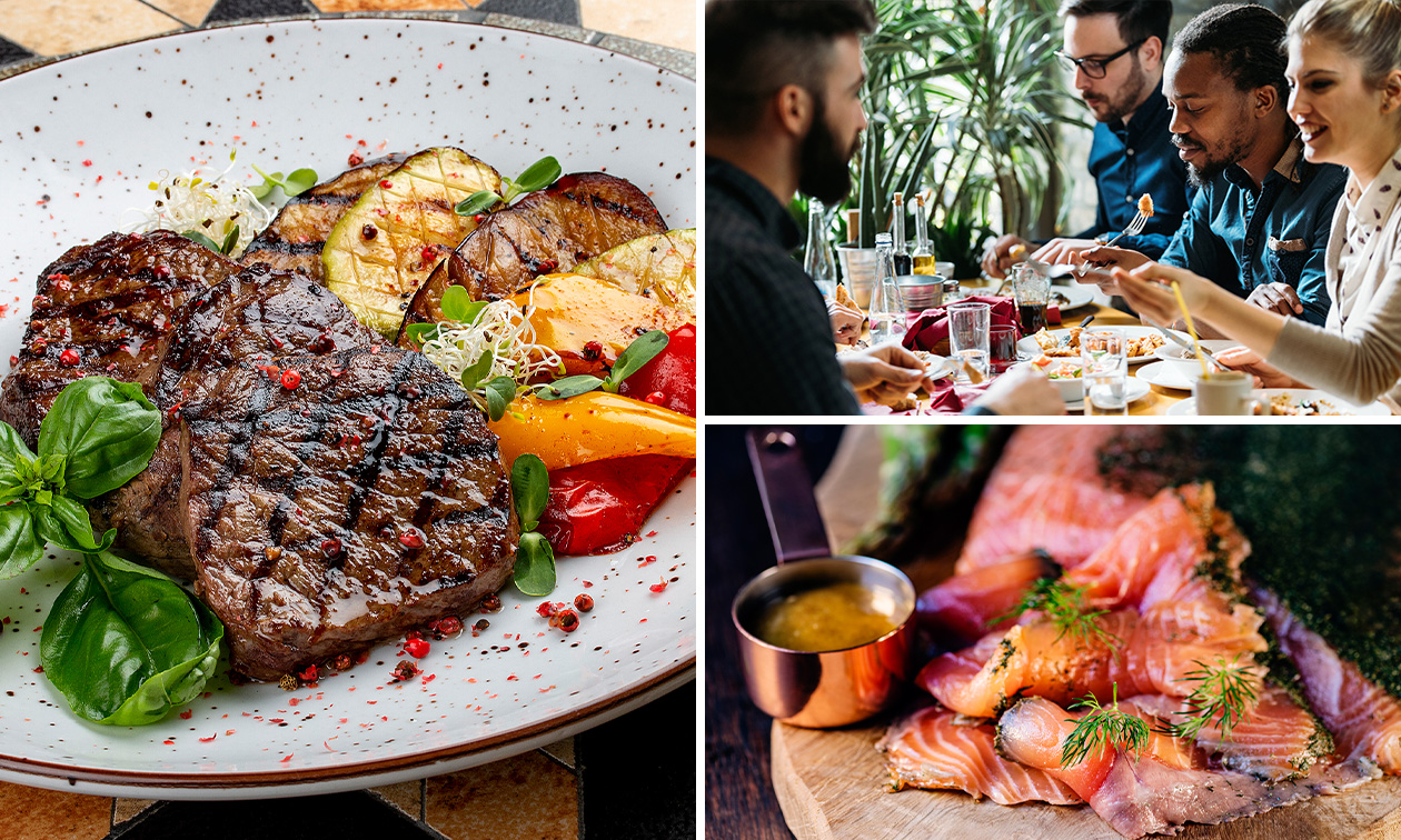 Menu en 3 services au choix près de Lille Menu en 3 services au choix près de Lille