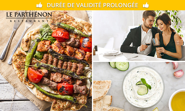 Plateau de mezze grecs