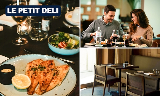 3-gangendiner à la carte + amuse bij Le Petit Deli