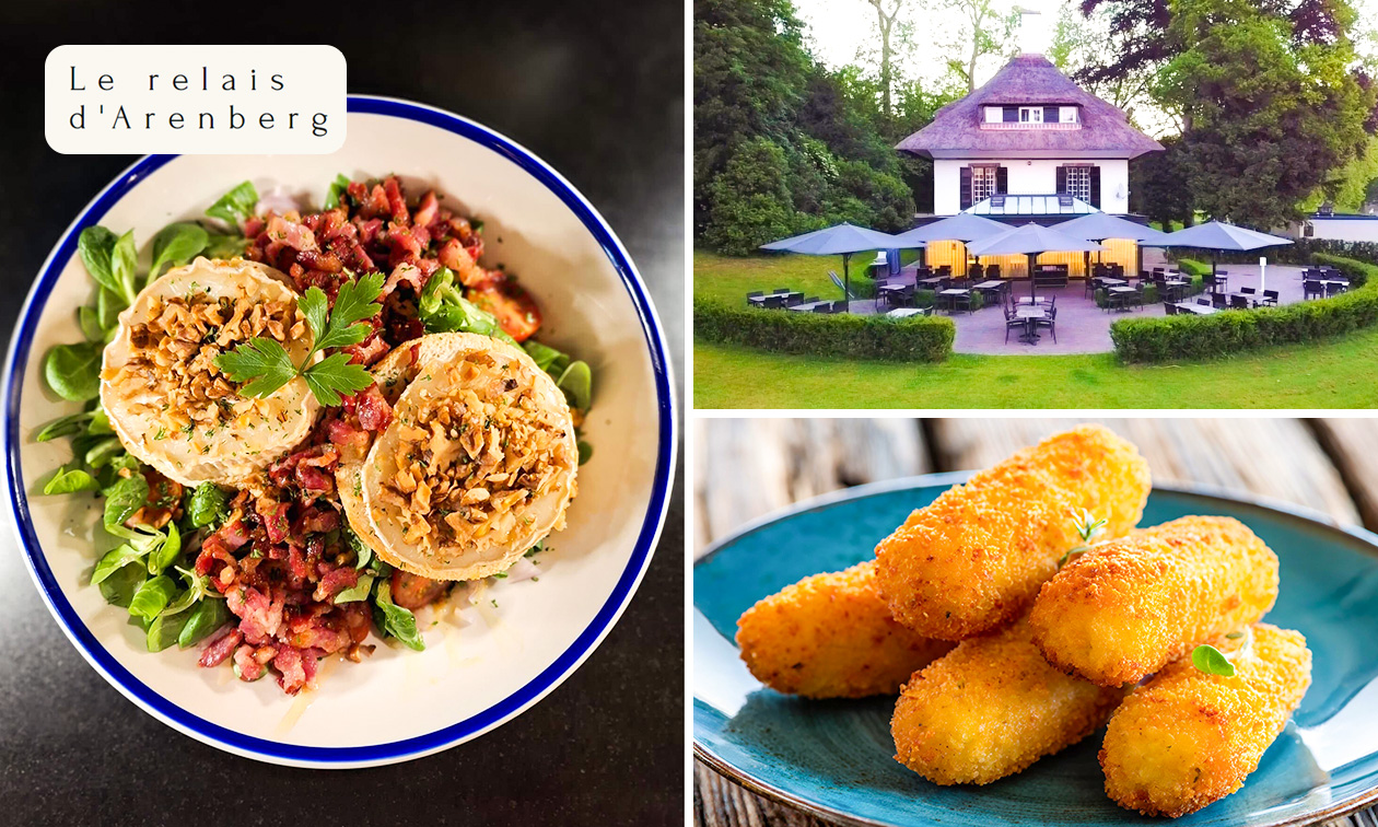 2- of 3-gangenlunch of -diner à la carte