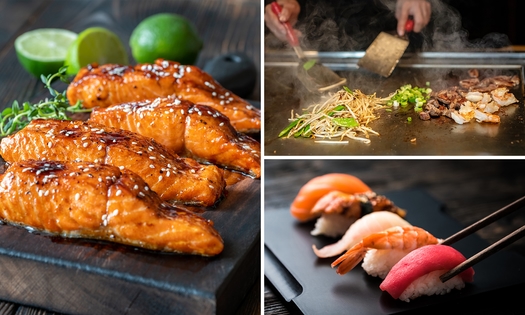 Menu japonais en 3 services au choix au restaurant Le Samouraï