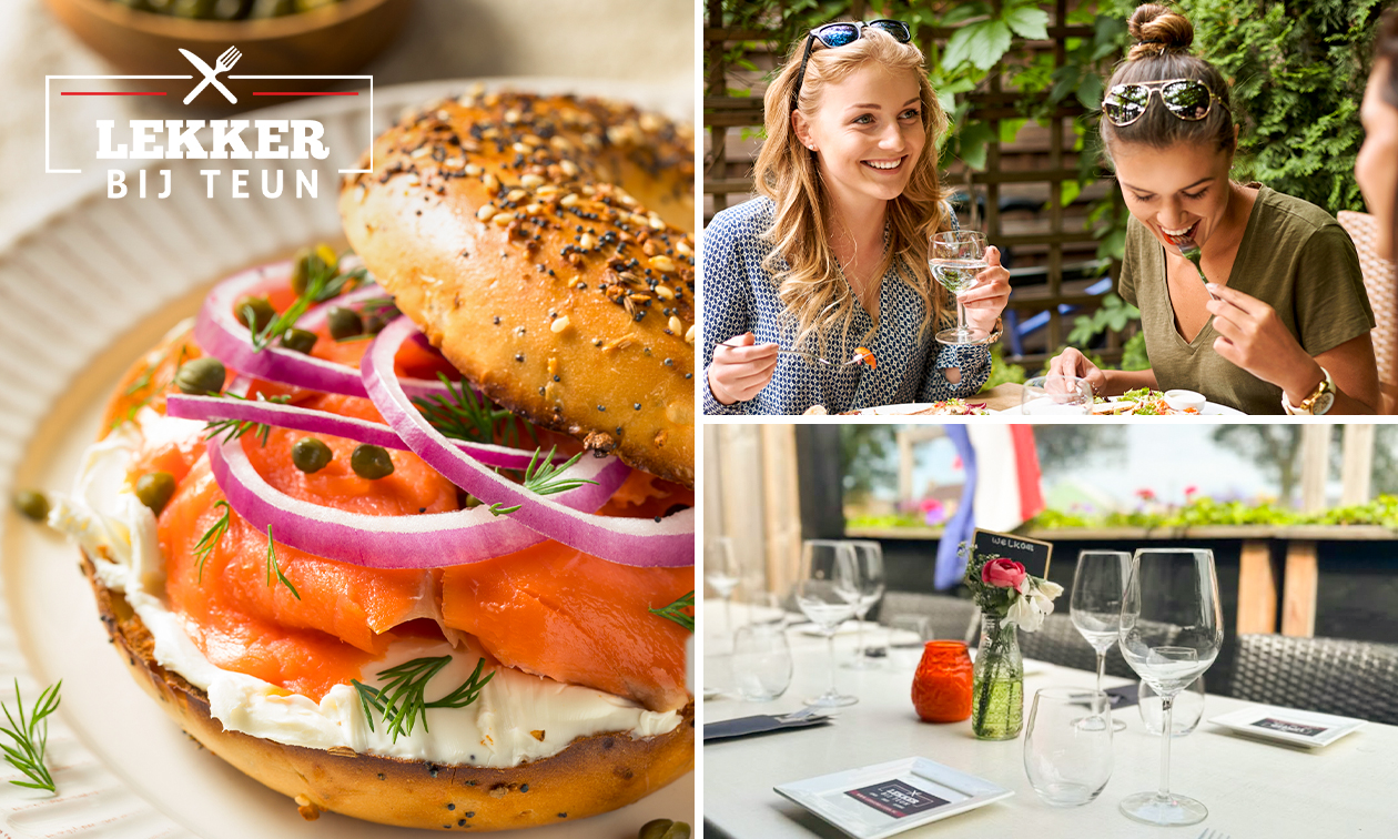 2-gangen keuzelunch bij Lekker bij Teun
