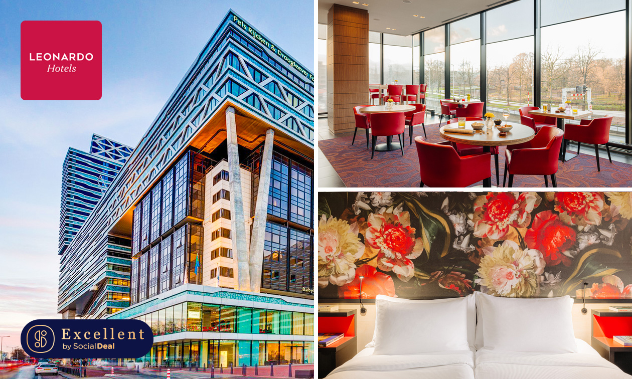 Overnachting voor 2 + ontbijt in Den Haag