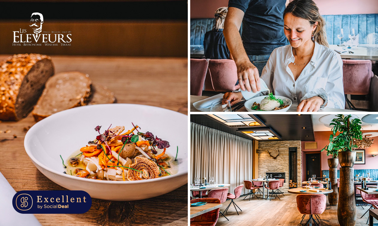 Lunch en 3 services ou menu en 4 services au choix + apéritif