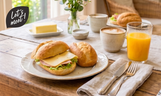 Ontbijtbuffet (1,5 uur) bij Let's Meet Elewijt