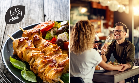 2-gangen keuzelunch + bijgerecht bij Let's Meet Gent
