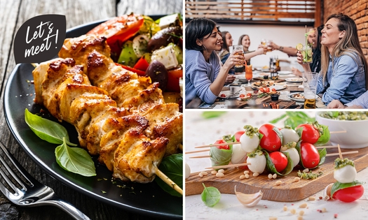 2-gangen keuzelunch of -diner + bijgerecht bij Let's Meet Gent