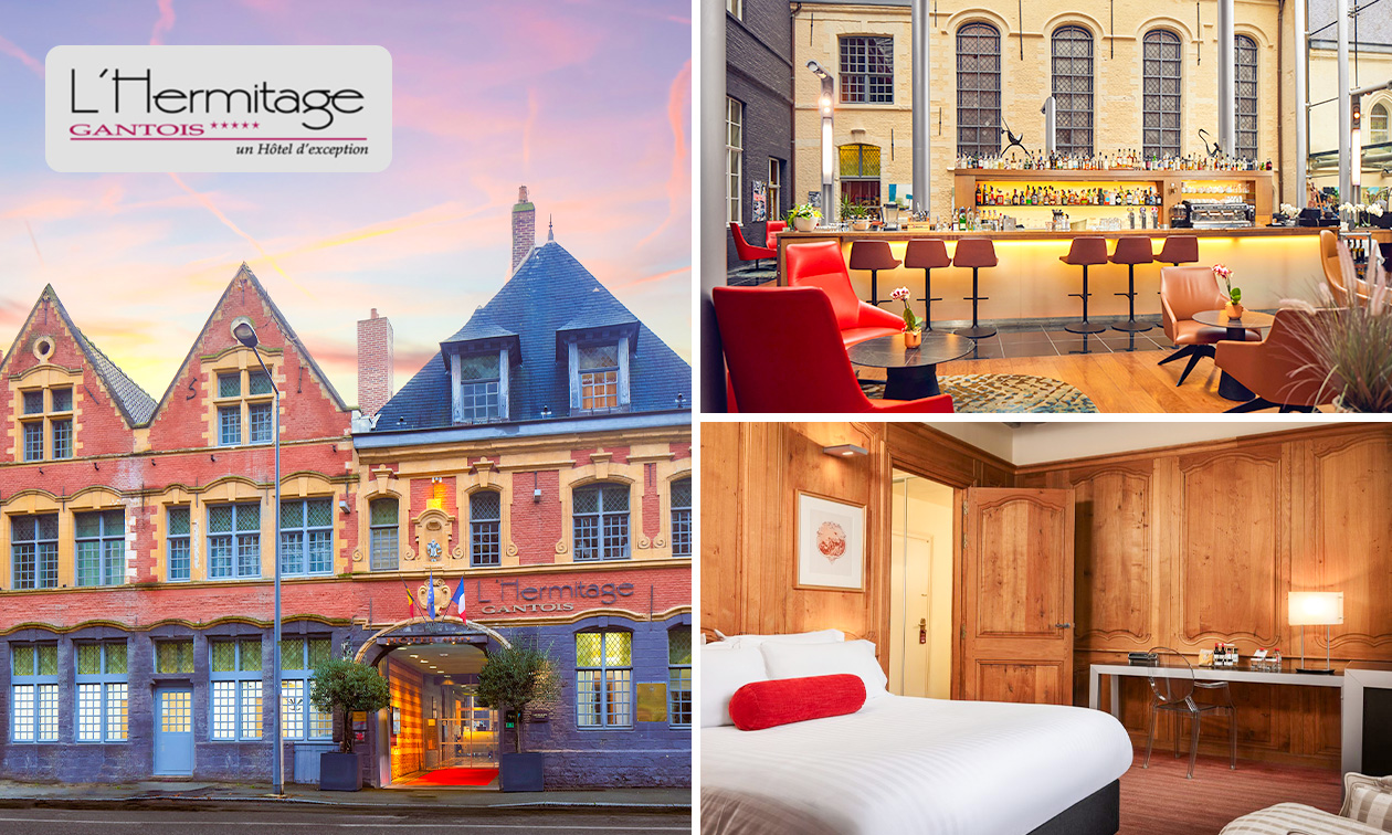 Overnachting voor 2 + ontbijt + toegang tot de spa in Lille